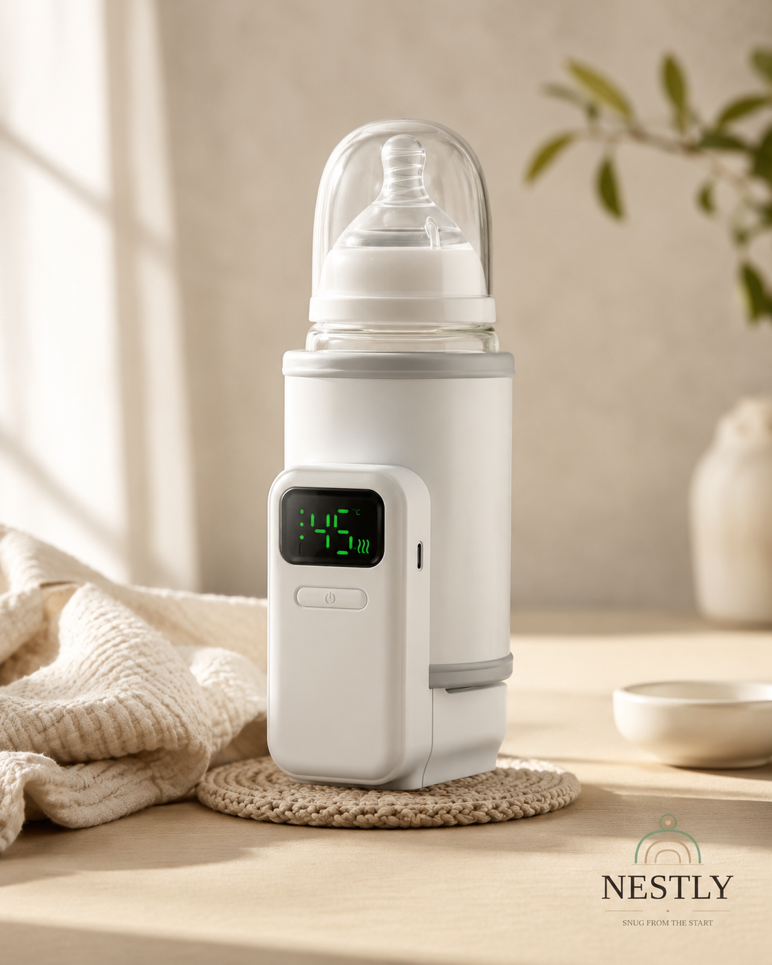 On-the-Go Portable Bottle Warmer