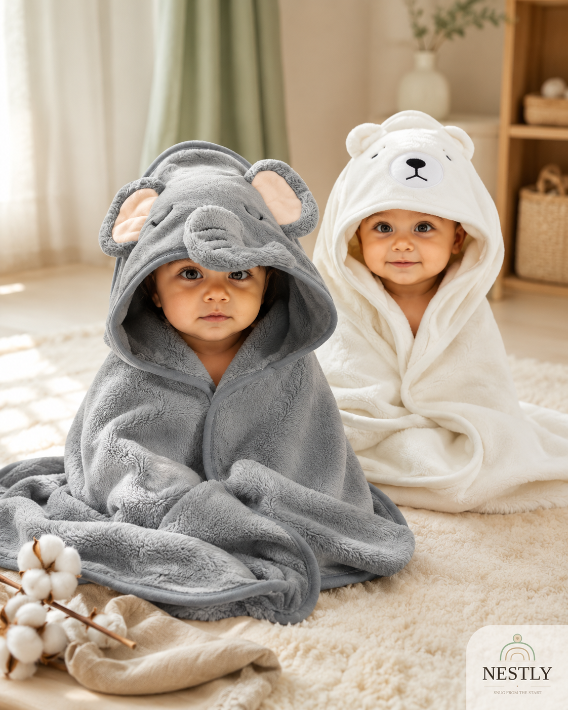 CuddleHood Towel Set of 2