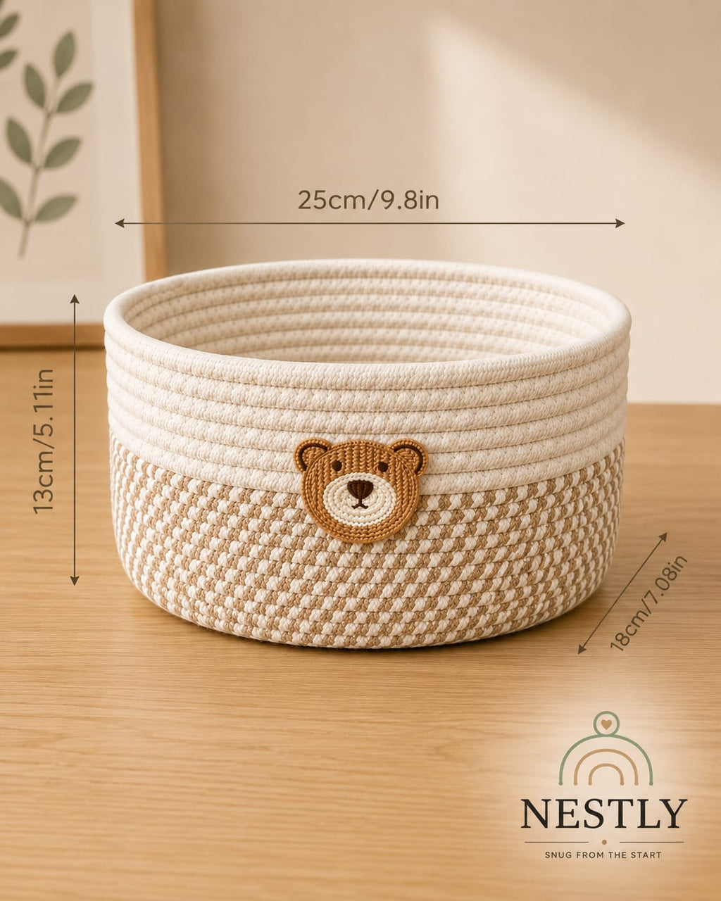 CozyCoil Basket