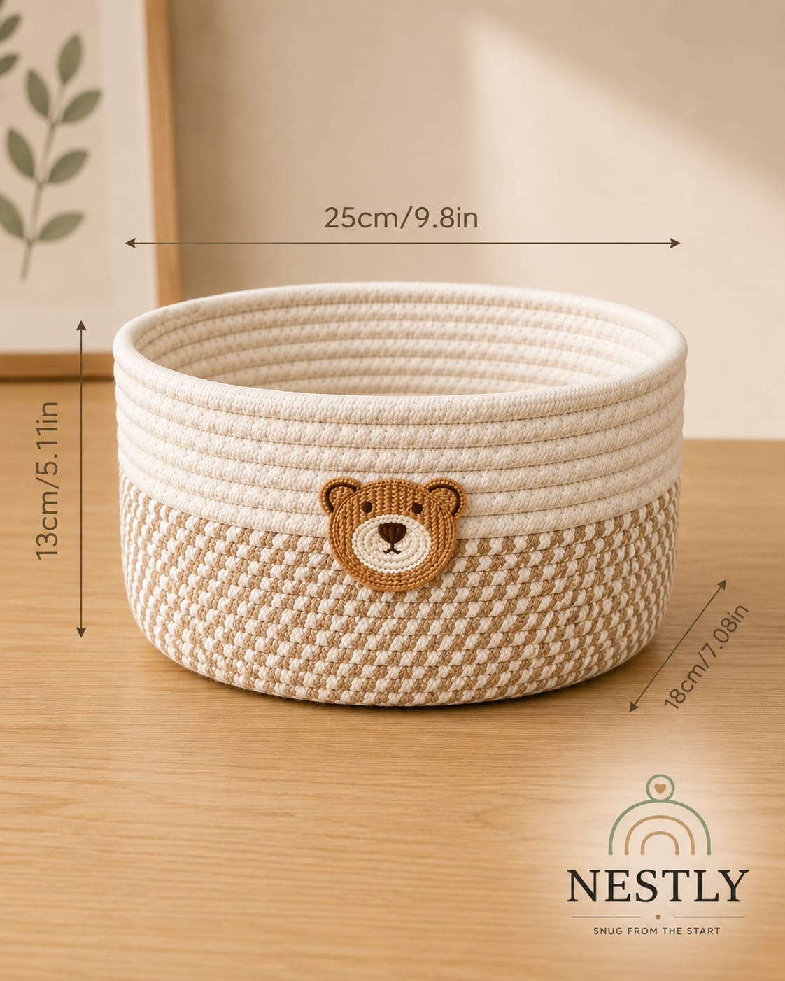 CozyCoil Basket