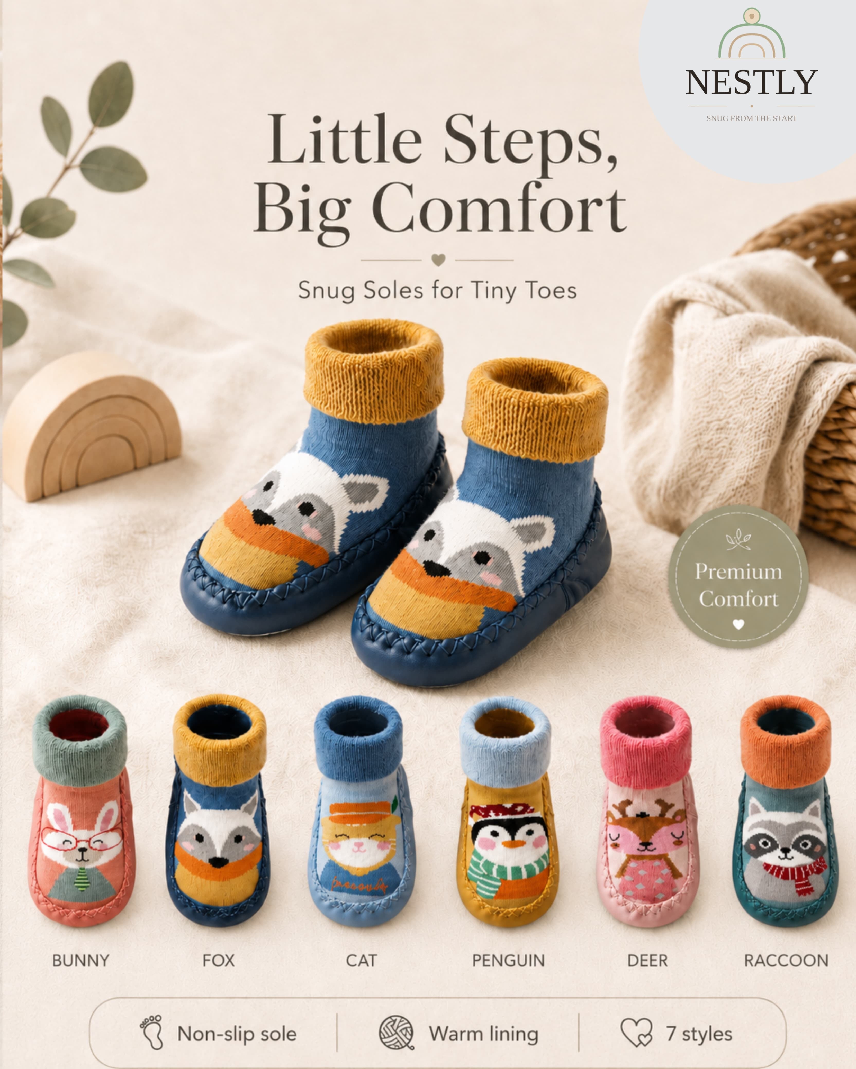 TinyTread First Step Shoes