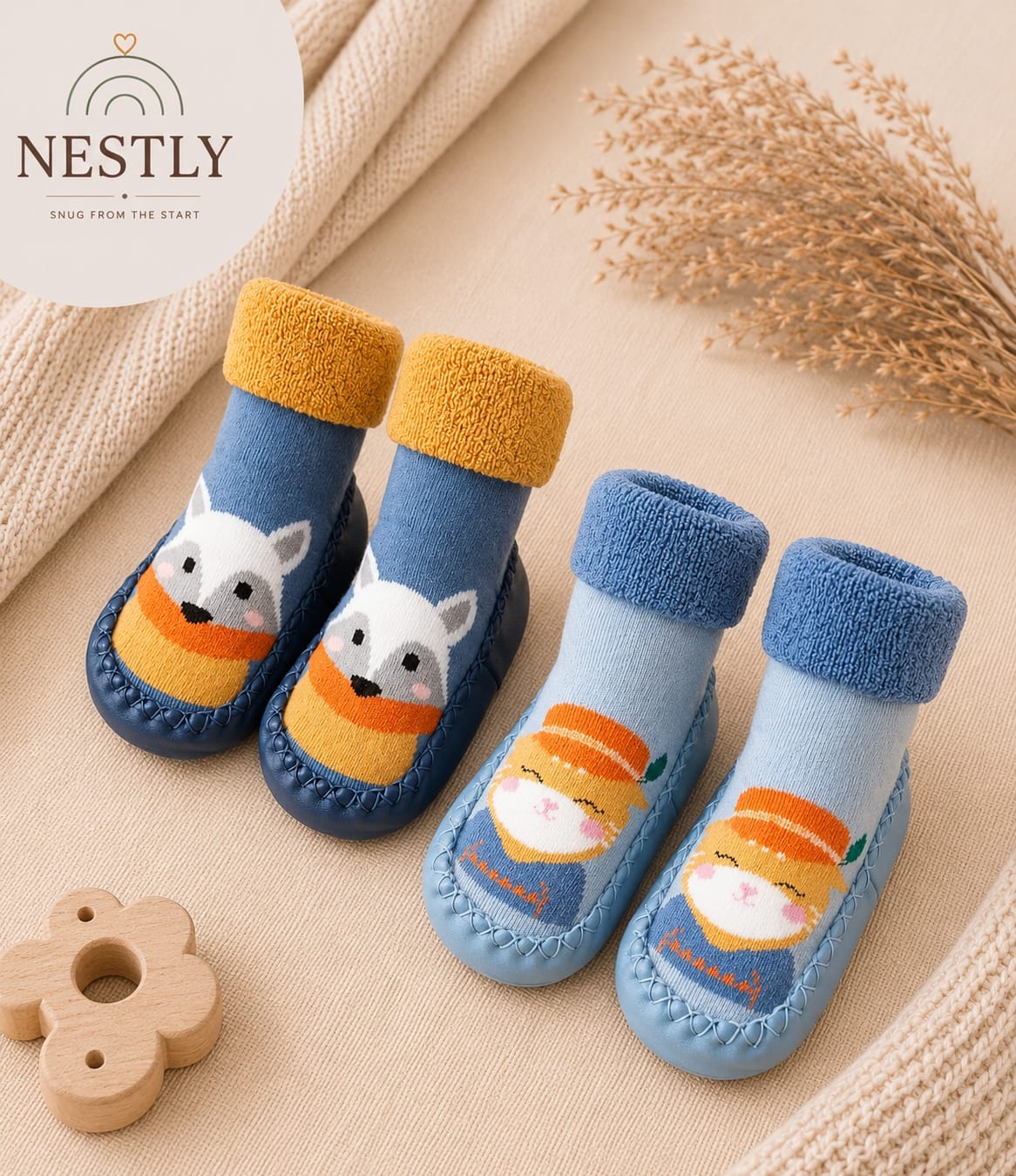 TinyTread First Step Shoe Pairs (2 Pair Combo)