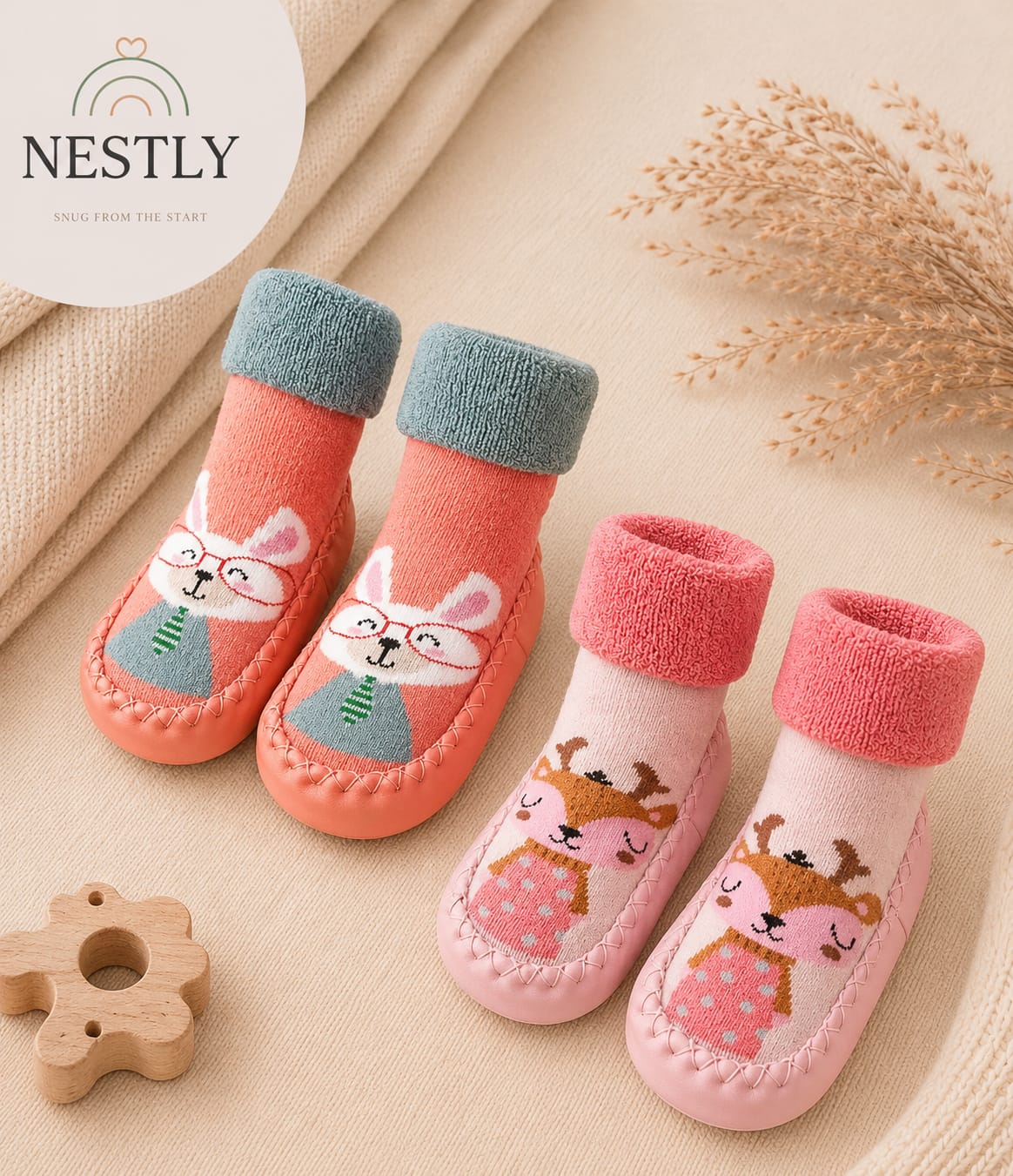 TinyTread First Step Shoe Pairs (2 Pair Combo)