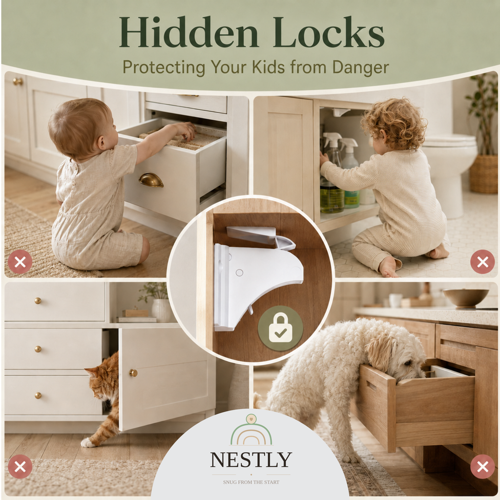 MiniGuard Magnetic Locks 12 Piece Set